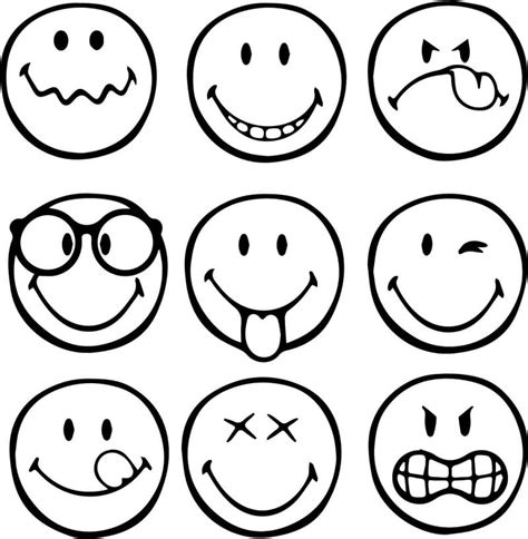 emoji coloring sheet|Emoji Coloring Pages (Free PDF Printables)